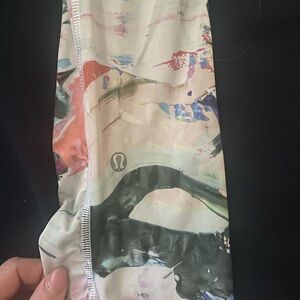 Lulu lemon multicolored pocket leggings